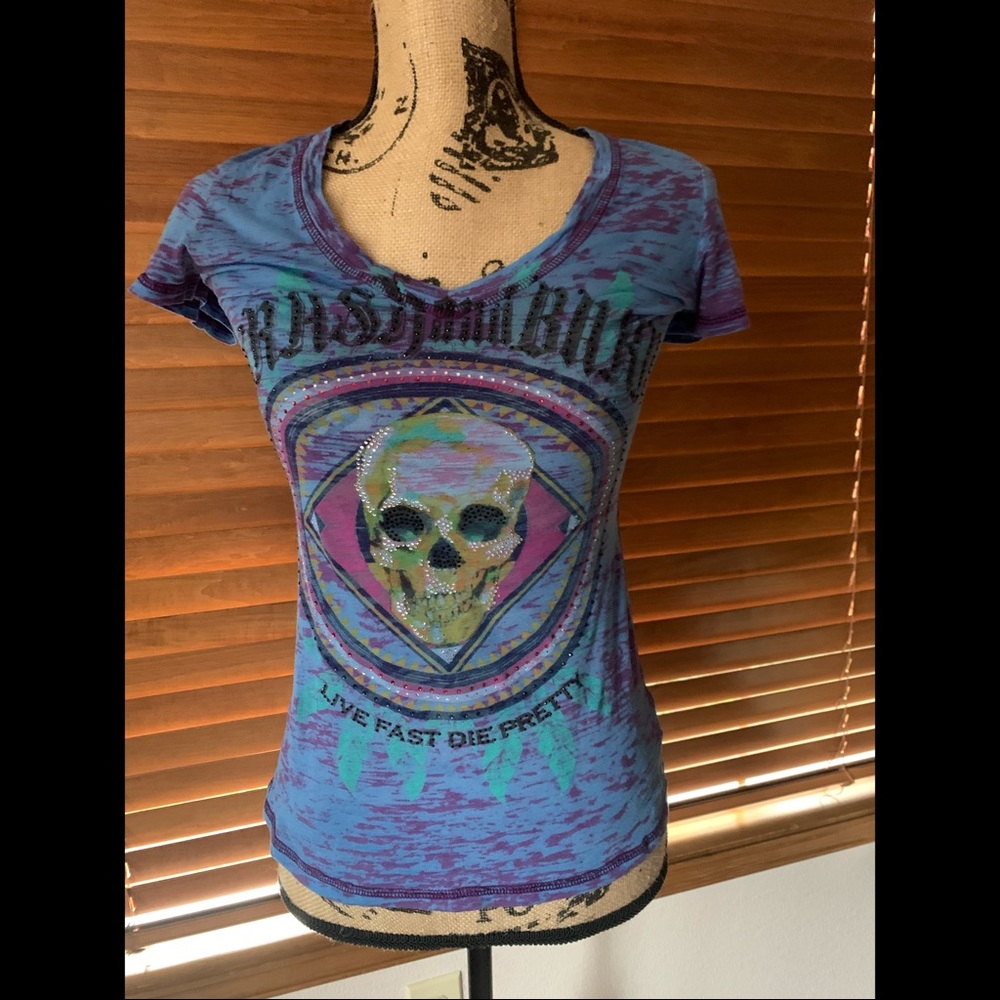 Crash & Burn graphic tee